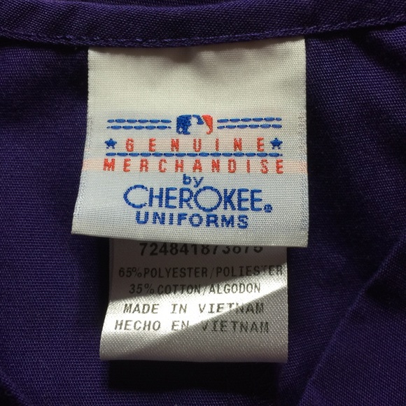 ▫️Purple Colorado Rockies Scrub Top ⚾️ - Picture 5 of 8